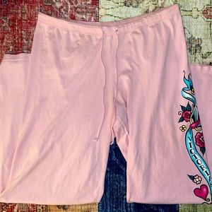 victoria’s secret pink pajama pants